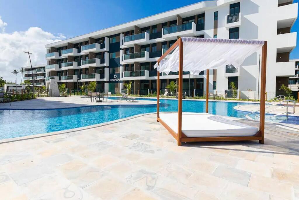 Flat Em Muro Alto L Makia Beach Experience Pôrto das Galinhas Exteriör bild